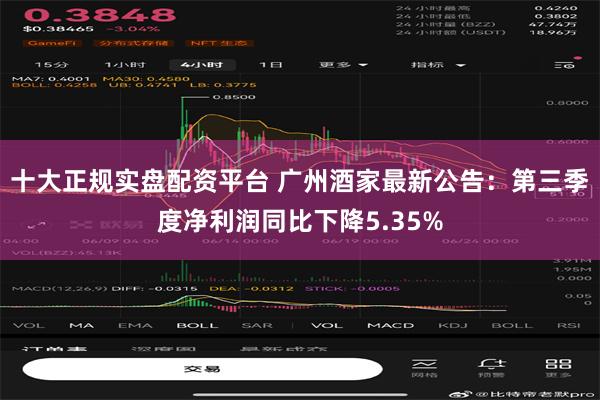 十大正规实盘配资平台 广州酒家最新公告：第三季度净利润同比下降5.35%