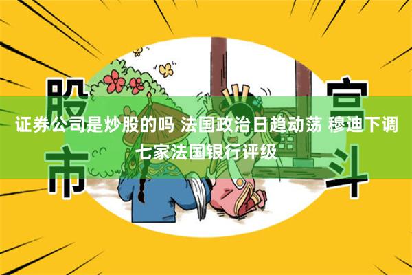 证券公司是炒股的吗 法国政治日趋动荡 穆迪下调七家法国银行评级